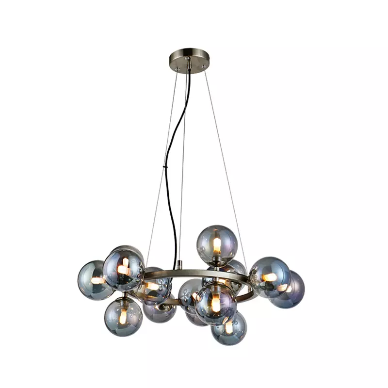 Franske retro antikke glas pendellamper