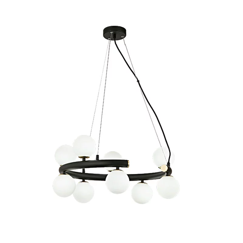 Moderne glas G9 pendel