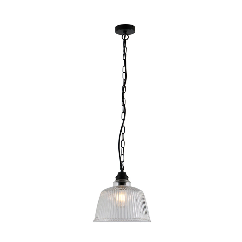 Pendel i moderne stil i krystalklart glas
