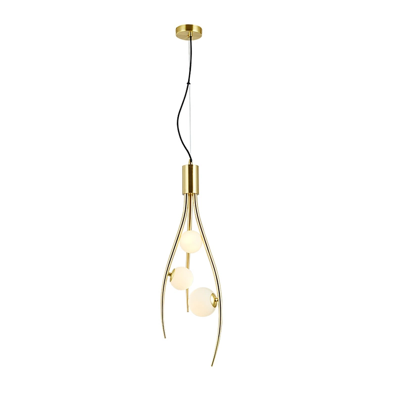 Nordisk stil design mode glas pendellampe