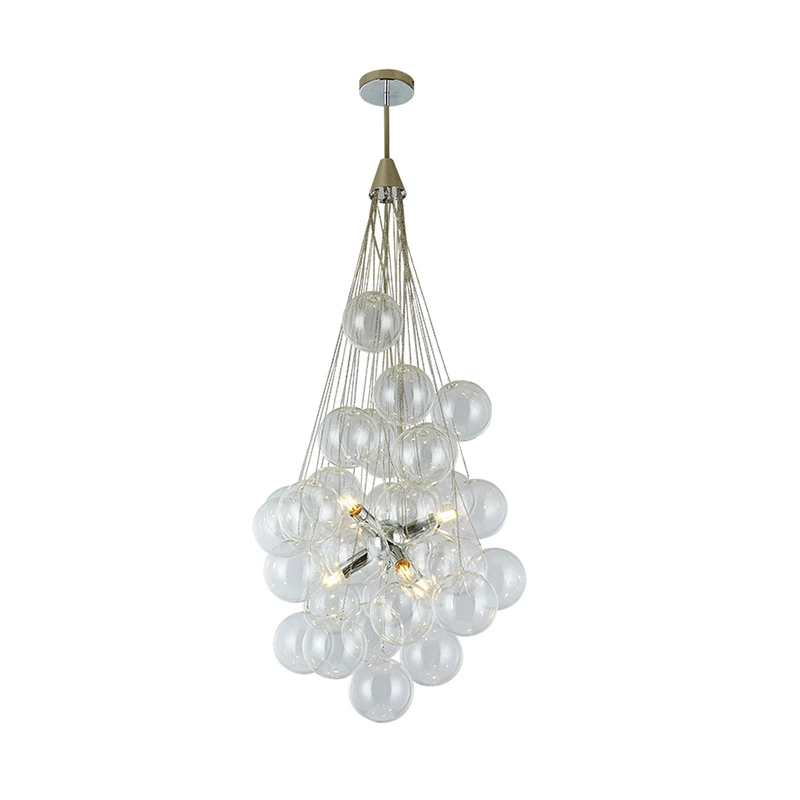 Enkel stil unik glas pendellampe